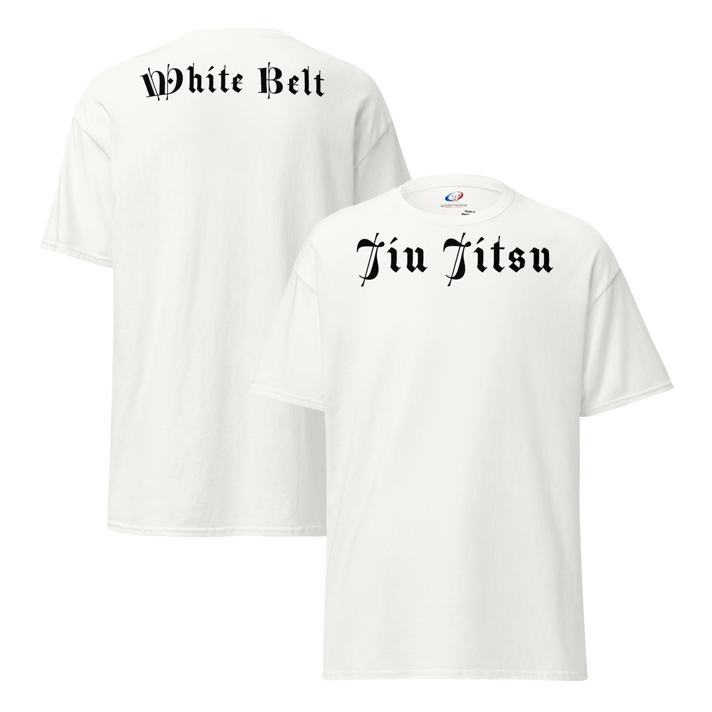 White Belt Unisex classic tee